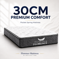 Florence Premium 30cm Mattress (Queen)