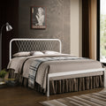 Nova King Bed Frame (White)