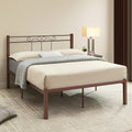 Terra Diamond Metal Bed Frame (Copper)