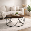 Orbit Ring Coffee Table | Round Modern Ring Base Table