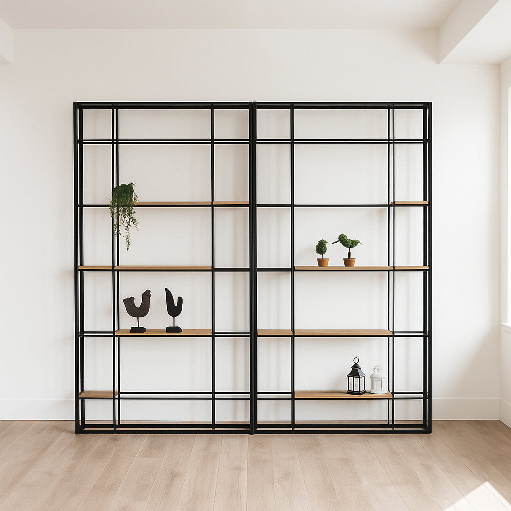 Grid Display Shelf (Texture Black)