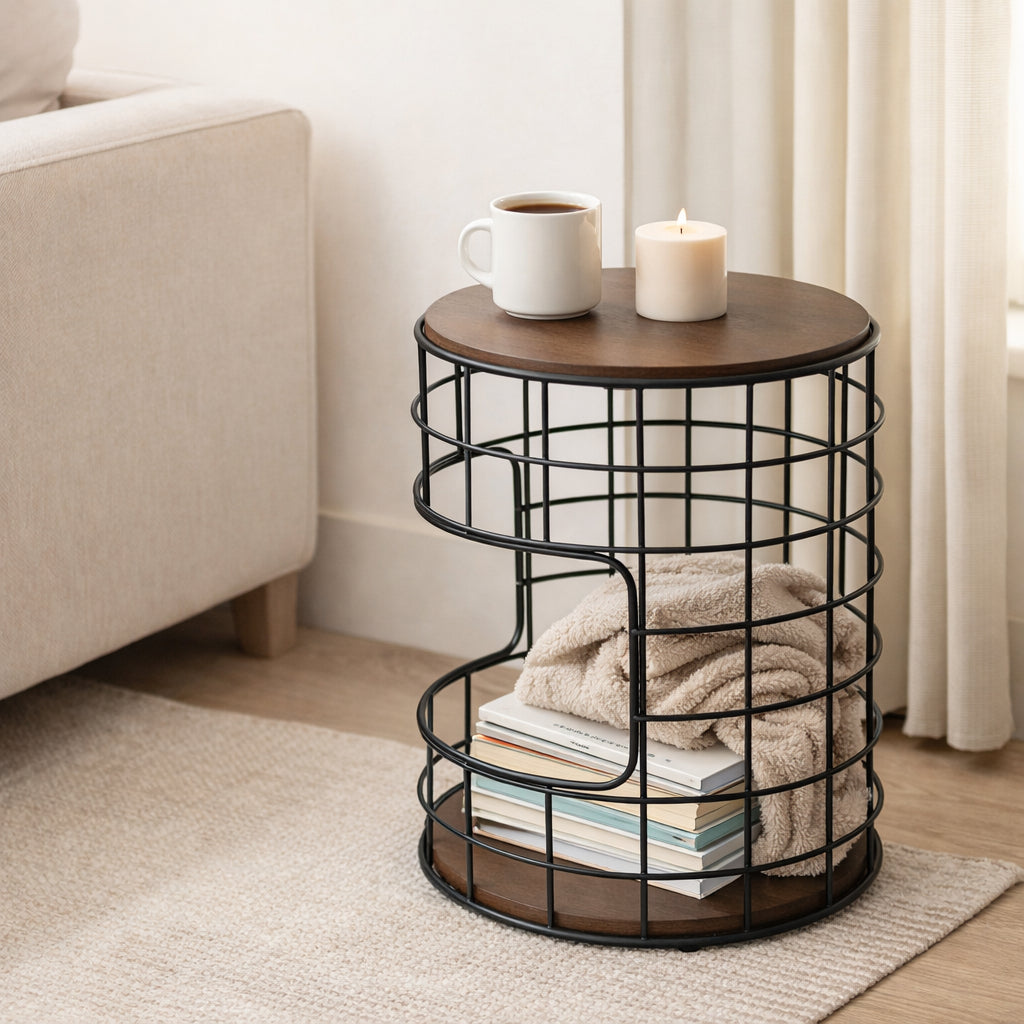 Kairo Side Table | 2-Tier Modern Side Table