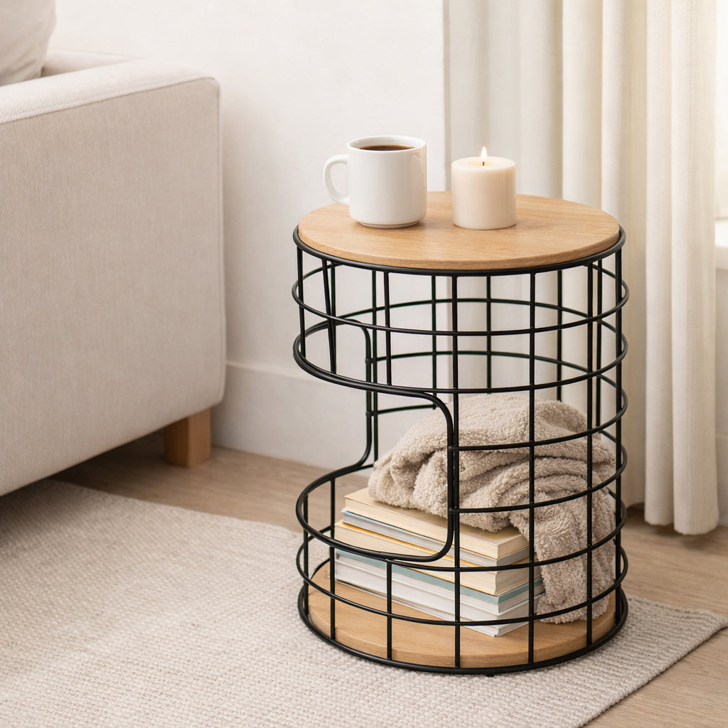 Kairo Side Table | 2-Tier Modern Side Table