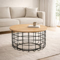 Grid Coffee Table | Modern Steel Frame Coffee Table